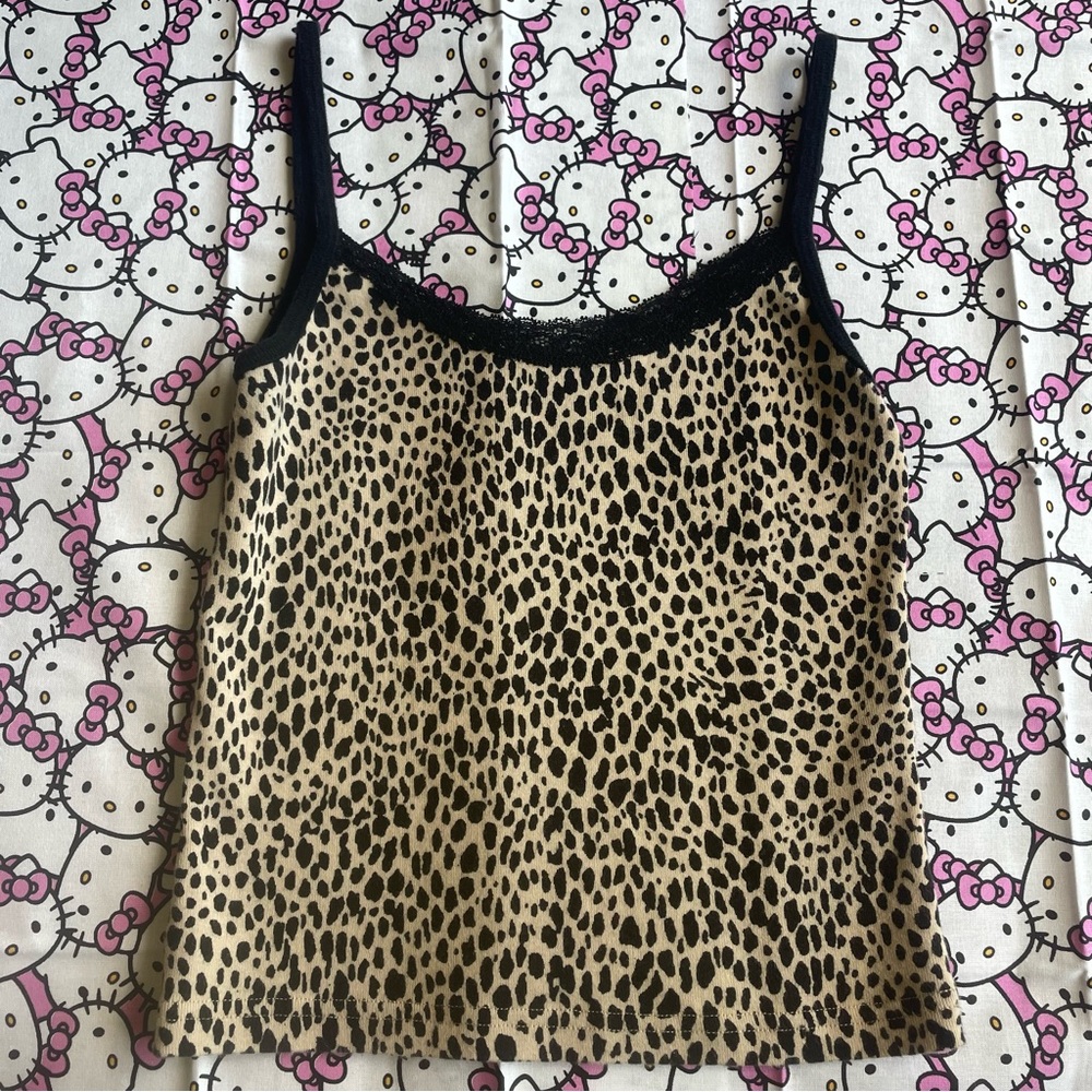 brandy melville skylar lace tank